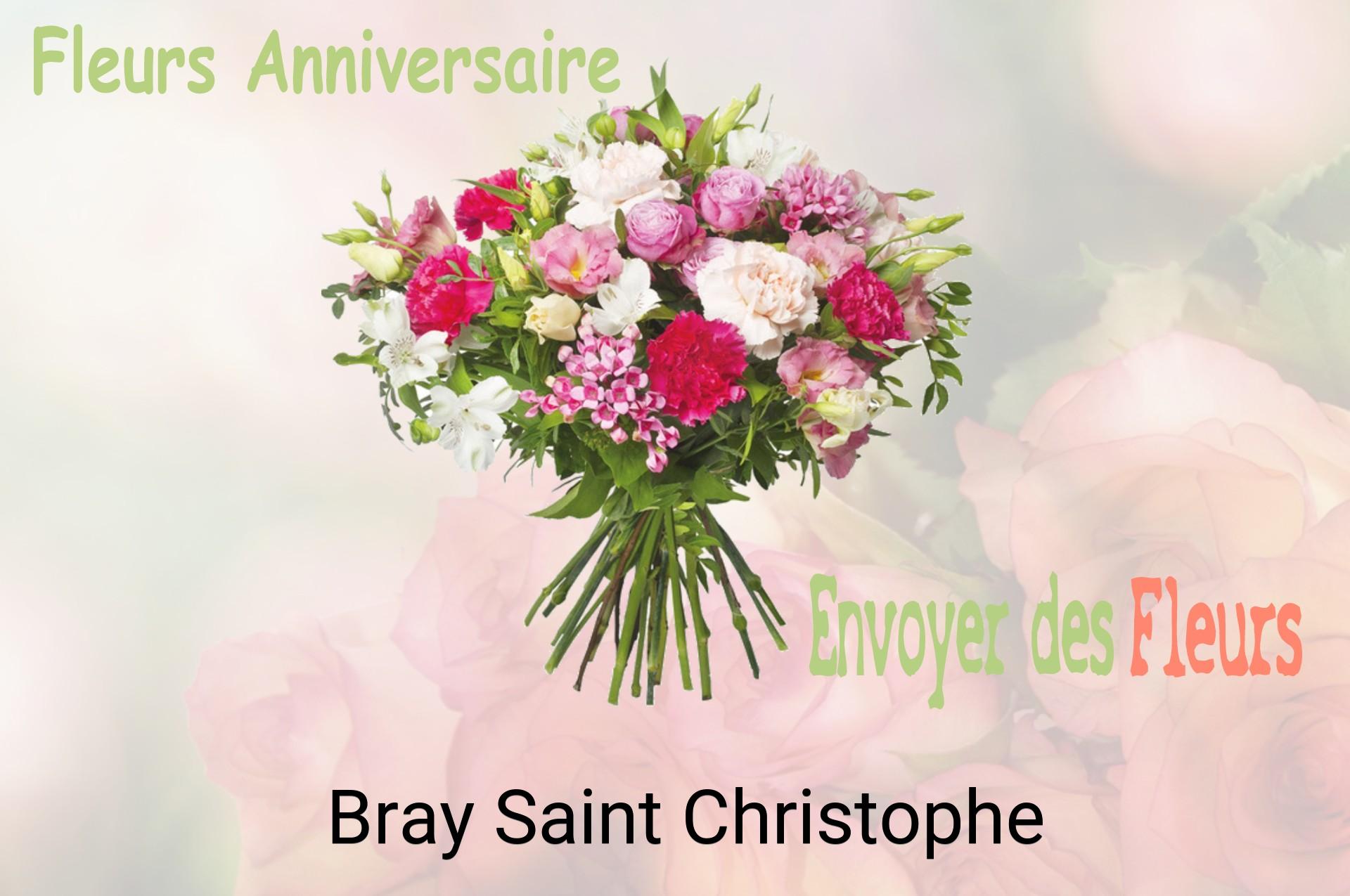 Bouquet de fleurs d’anniversaire livré à Bray-Saint-Christophe